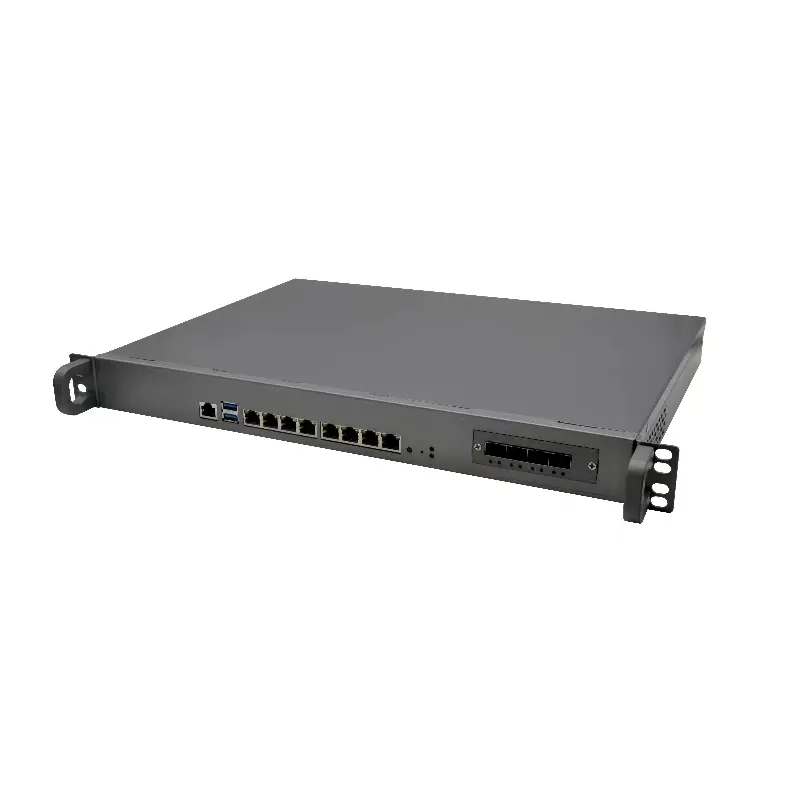 Großhandel Pfsense Rack mount Appliance 2,5 GHz Quad-Core-Vier-Thread-CPU HD-Display 6lan Mini Firewall Barebone