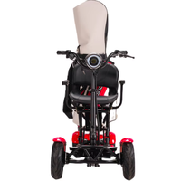 Vente flash : Voiturette de golf électrique tout-terrain 4 roues motrices de 10 pouces, facile à manier, pliable, scooter de golf électrique, chariot de golf