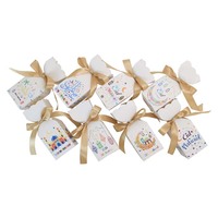 8 Designs Gemischte Eid Mubarak Ramadan Süßigkeiten-Geschenkbox mit Band, Vasenförmige Schokoladenbox für Eid-Partydekoration