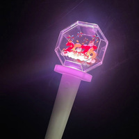 Nuevo Diseño, Lámpara de Mano con 15 Colores, Barra Luminosa, Luz para Conciertos y Eventos, Barra Acrílica para Animar en Conciertos, Barra Luminosa