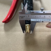 Pistolet à mousse à bouche plate en métal robuste, avec buse à jet large pour le detailing automobile et l'accessoire de machine à laver les voitures