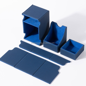 Hộp đựng bài Gamegenic Watchtower 100+ XL có thể mở rộng, chứa được 100 thẻ bài có bao bảo vệ kép, chất liệu da PU, dành cho bài MTG - Product Image 4