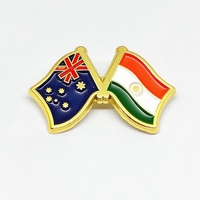 En gros Drapeau Américain Revers Dur Doux Émail Pin Insigne Conception Personnalisée Support Carte Émirats Arabes Unis Souvenir Fête Nationale Épingle De Drapeau Personnalisé