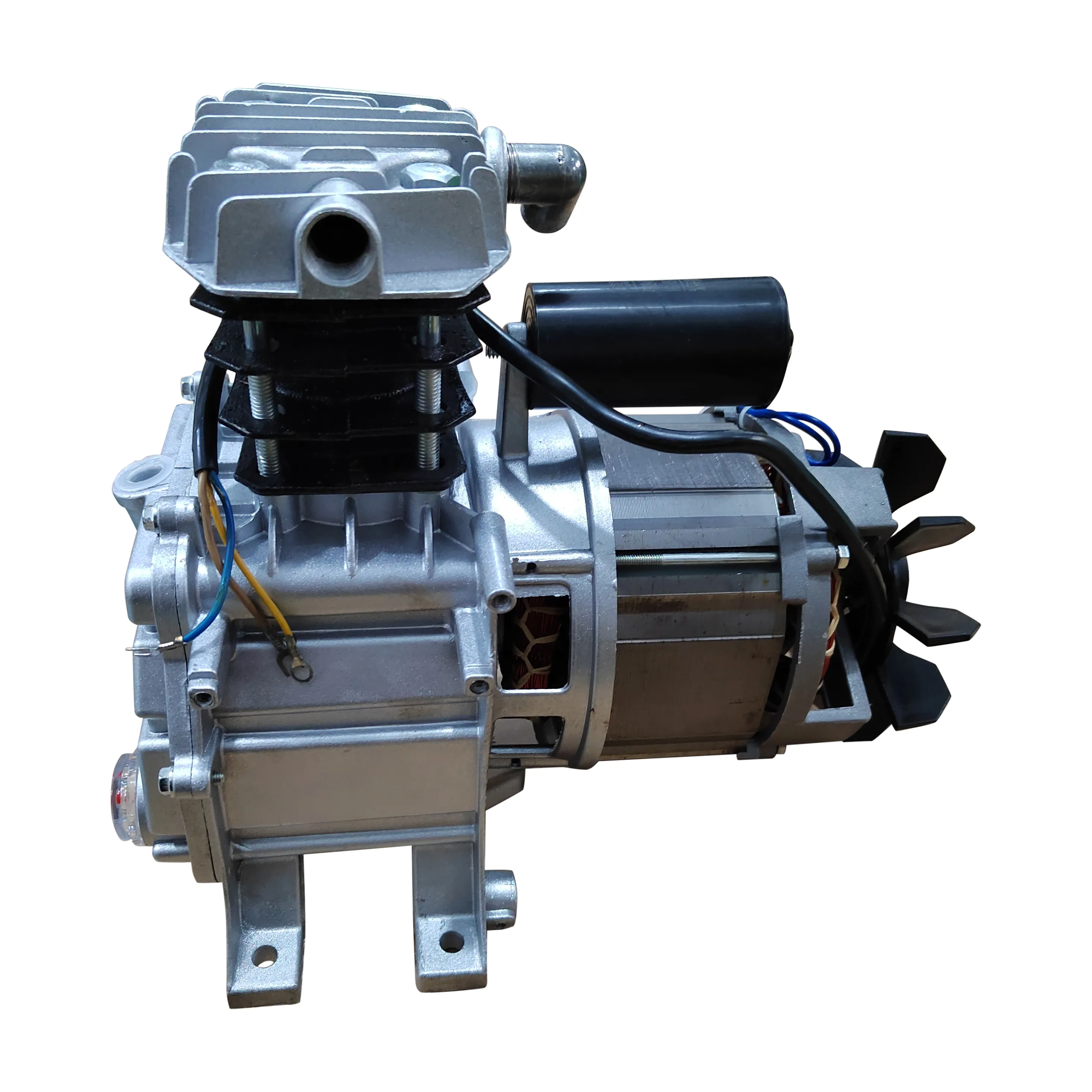 Hoge Capaciteit Luchtcompressor Pomp Hoofd 3hp Motor Olie Gratis Luchtcompressor Pomp Machines Luchtpomp 1,5 Kw 2hp Cilinder 47Mm