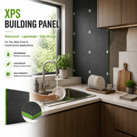 Panneau de support en polystyrène extrudé ignifuge B1, mince, insonorisant, pour revêtement mural et de sol de cuisine commerciale