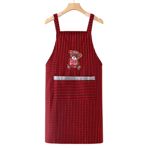 Tablier personnalisé avec logo 2026 – Nouveau tablier de <span class=keywords><strong>cuisine</strong></span> en pur coton, style japonais classique, résistant à l'eau, avec plusieurs poches - Product Image 5