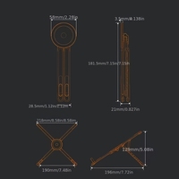 Support pour ordinateur portable en alliage d'aluminium avec réglage à 8 vitesses, support magnétique pour téléphone portable et tablette, pliable et portable