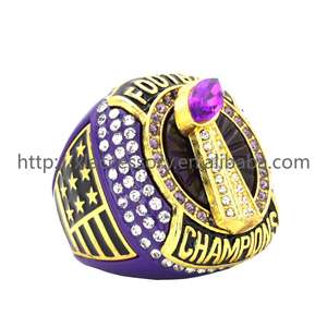 Anillo de campeonato final de fútbol personalizado <span class=keywords><strong>NFL</strong></span> <span class=keywords><strong>Fantasy</strong></span> Football State League diseño libre color barato deportes hombres anillo joyería - Product Image 4