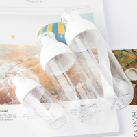 PETG botol semprot Toner air, semprotan pompa kemasan kosmetik plastik 30ml 50ml 120ml 150ml 180ml