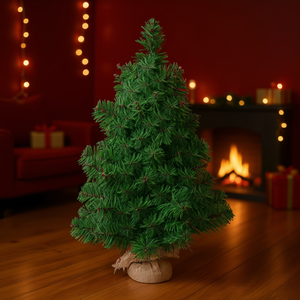 Árbol de Navidad Artificial de PVC de 2 y 3 pies con Base para Interior, Fácil Instalación - Product Image 2