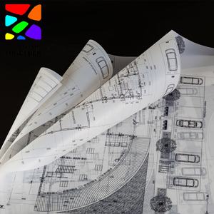 Rollo de Película de Dibujo PET Compatible con Inyección de Tinta CAD, <span class=keywords><strong>125</strong></span> Micras, para Uso Profesional, Película para Plotter PET de Fábrica en China - Product Image 5