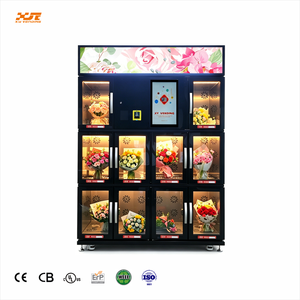 CE Certification Wholesale Price Customized 24 Hours Smart Outdoor Automatic Bouquet Flower Vending Machine Cold <b>Chain</b> - Product Image 3