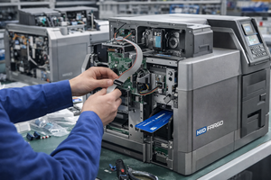 Impresora de Tarjetas de Débito/Crédito FARGO HDP8500, Máquina de Impresión de Tarjetas de PVC Segura y de Alta Velocidad para Uso Bancario y Financiero, Garantía de 3 Años - Product Image 3