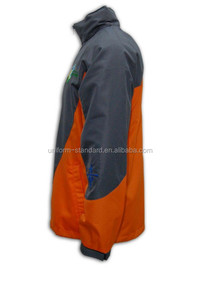 Nylon windbreaker chaqueta bordado de piel para hombres - Product Image 3
