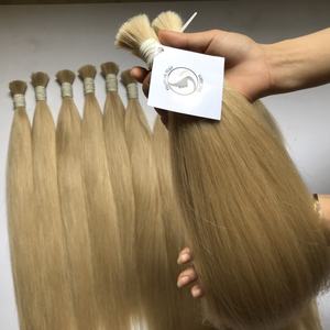 Jocksingler — Extensions de cheveux naturels en couleur Blonde, trame dessin, vente en gros, usine vietnamienne, 613 - Product Image 2