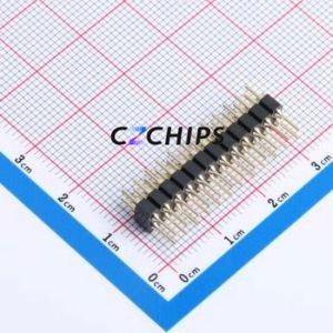 MH254V-12-24P Pin Header Through hole Component (THT),P=2.54mm Connector 2x12P 2.54mm 2.54mm Round Pin - Product Image 2