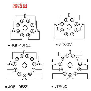 Relais intermédiaires miniatures Delixi JTX-2C JTX-3C 8/11 broches DC24V AC220V AC380V Relais électromagnétique Interrupteur étanche - Product Image 2