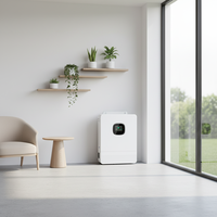 SRNE Inverter Hybrid Tenaga Surya Gelombang Sinus Murni 6.5kw 48v 110v MPPT Pengontrol Pengisian Daya Split Phase Off Grid