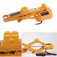 Cric hydraulique électrique portable 5-en-1 DC12V avec éclairage LED, capacité 5 tonnes, garantie 12 mois, hauteur minimale 12 pouces, 150 PSI, 20 kVA