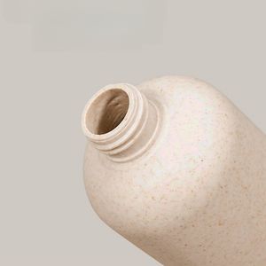 Envase Cosmético Ecológico y Biodegradable de Paja de Trigo de 30 ml, 100 ml y 300 ml, Botella de Crema de Plástico para Envasado - Product Image 4