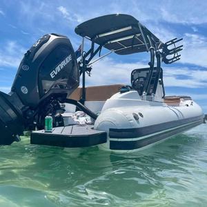 Liya 22ft yatchs de lujo Hypalon bote inflable con motor fuera de borda 150 caballos de fuerza - Product Image 4