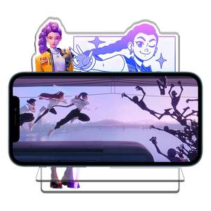 Supporto per Cellulare in Plastica con Personaggi Demoniaci Rumi <span class=keywords><strong>Mira</strong></span> Zoey, Accessori in Acrilico Personalizzati - Product Image 1