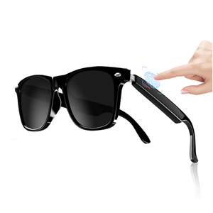 Lunettes <span class=keywords><strong>de</strong></span> <span class=keywords><strong>soleil</strong></span> intelligentes filtrant la lumière bleue 3D avec micro et haut-parleurs intégrés, assistant tactile et vocal, matériel VR, écran <span class=keywords><strong>virtuel</strong></span> <span class=keywords><strong>de</strong></span> 50 à 80 pouces - Product Image 2