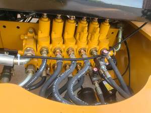 Haute qualité utilisé pour Caterpillar 420F chargeuse sur pneus chargeuse-pelleteuse d'<span class=keywords><strong>occasion</strong></span> pour l'exploitation minière 1 an de garantie pompe à moteur de performance - Product Image 4