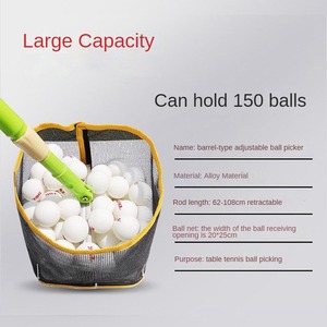 Recogedor de tenis de <span class=keywords><strong>mesa</strong></span>, pelota de <span class=keywords><strong>ping</strong></span>-<span class=keywords><strong>pong</strong></span>, coleccionista de bolas, embalaje de cosecha, equipo de entrenamiento de tenis de <span class=keywords><strong>mesa</strong></span> - Product Image 2