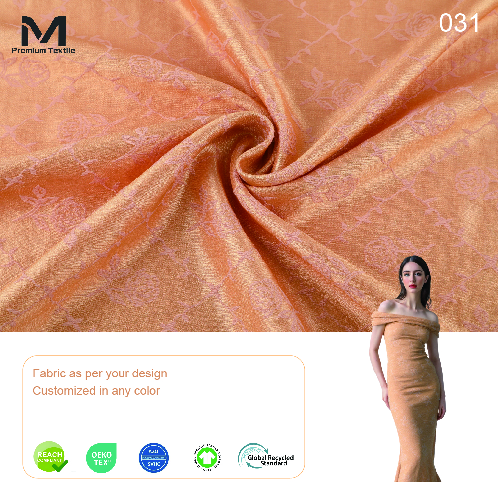 Breathable Organic Cotton Viscose Woven Fabric For Breathable Lightweight Homewear And Premium Skin-Friendly High 5403-031#