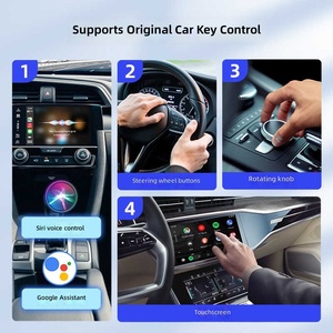 Nouveauté Calinkit 2Air, kit portable double Bluetooth USB-C, écran partagé, système sans fil <span class=keywords><strong>Android</strong></span> <span class=keywords><strong>Auto</strong></span> Carplay, dongle <span class=keywords><strong>Waze</strong></span> - Product Image 2