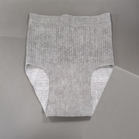 Sous-vêtements jetables NZMAN pour la période post-partum, culottes pour femmes grandes tailles 2-en-1 avec protection en coton