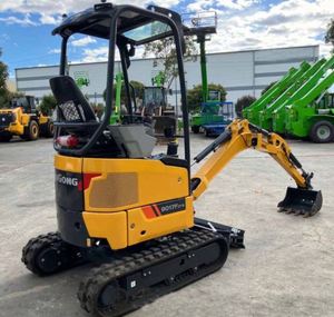 Miniexcavadora de cadenas 9017FZTS nueva de alta eficiencia de 1.7 toneladas con motor para proyectos de construcción urbana y paisajismo - Product Image 2