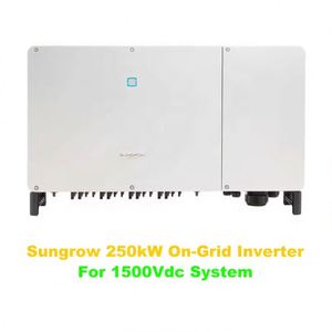อินเวอร์เตอร์พลังงานแสงอาทิตย์สำหรับสถานีไฟฟ้ารุ่น EU 250KW อินเวอร์เตอร์สายหลายเอ็มพีพีที <span class=keywords><strong>SG250HX</strong></span> เติบโต - Product Image 2