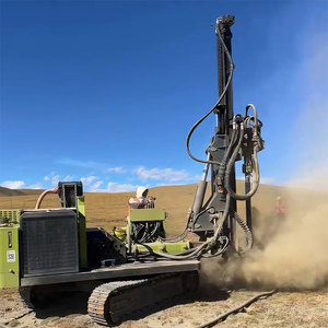 Trivella Idraulica a Spirale per Pali Fotovoltaici con Motore Diesel Cingolato di Qualità Affidabile, Martello Idraulico per Pali Solari, Macchina per Pali - Product Image 4