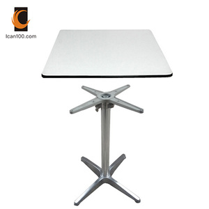 Fabbrica di produzione vendita diretta Design moderno HPL tavolo da pranzo bianco tavolo da pranzo quadrato balcone <span class=keywords><strong>tavolino</strong></span> <span class=keywords><strong>in</strong></span> <span class=keywords><strong>legno</strong></span> - Product Image 4