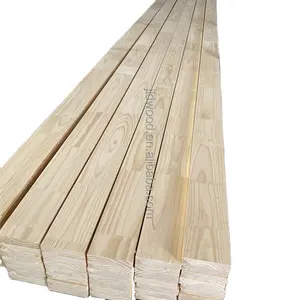 最高の木材供給は無垢材を生産しますパインウッド木材壁パネルパインフィンガー結合パネル