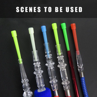 Tuyau de narguilé pour shisha narguilé portable en plastique à usage unique prix bon marché tuyau de narguilé pour shisha en verre jetable avec logo couleur personnalisée