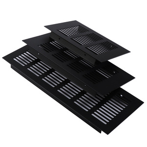 Aluminum Alloy Vent Cover 4 Sizes Modern Simple Design For Cabinet Door Kitchen Shoe Cabinet Gas Heat Dissipation - Product Image 3