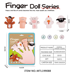 Tùy Chỉnh Giáo Dục Đồ Chơi Pvc Đồ Chơi Bé Đồ Chơi Ngón Tay Nhựa Động Vật Nhỏ Tay Ngón Tay Con Rối Cho Trẻ Em - Product Image 4