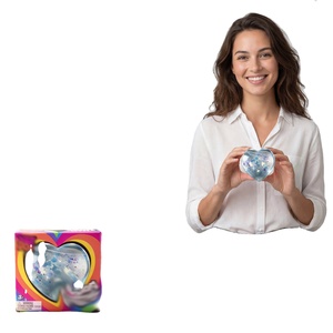Juguete Antiestrés de Corazón, para Aliviar el Estrés, la Ansiedad y Mejorar el Estado de Ánimo, Divertido y Colorido, para Adultos - Product Image 2