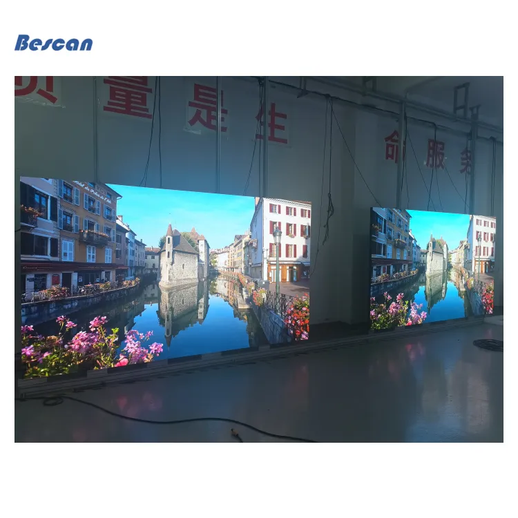 P0.9 P1.25 P1.56 P1.875 HD 2K4K8K Pantallas LED 600x337.5mm LED Rental Panels Fixed Installation Rental Hanging LED Panel Screen