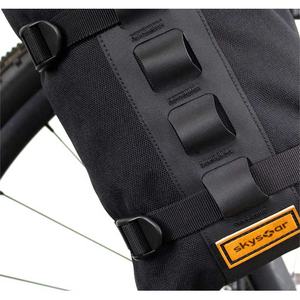 Bâche durable personnalisée sac de cadre de vélo étanche en plein air cyclisme équitation voyage sur route sac de fourche de vélo sec - Product Image 5