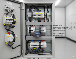 מודול נתונים זרם-כוח תלת פאזי משולב מסוג SMRTE ND05 עם שנאי זרם להכנסה - Product Image 3