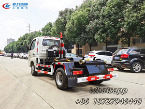 Foton 3-4-5 Tons Construction/Domestic Waste Micro Cargo <strong>Truck</strong> 4x2 Car Dump 3 Cubic Hook Arm <strong>Garbage</strong> New Right <strong>Mini</strong> <strong>Truck</strong> - Product Image 4