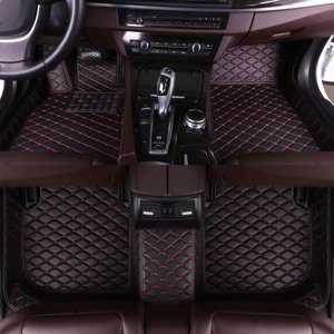 เหมาะสำหรับพรมปูพื้นรถยนต์ <span class=keywords><strong>Volkswagen</strong></span> <span class=keywords><strong>Jetta</strong></span>/SANTANA ทำจากหนัง กันลื่น และทนทานต่อการสึกหรอ - Product Image 4
