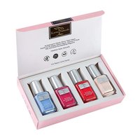 Kit de vernis à ongles gel, étiquette privée, boîte en carton, Collection de forme de livre, en papier avec insertion de mousse, 50 pièces
