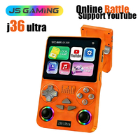 Console de jeu portable 2026 J36 Ultra avec Wi-Fi, compatible PSP, YouTube et jeux en ligne (Jd 4)
