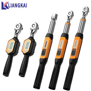 مجموعة مفاتيح عزم رقمية عالية الدقة من السبائك المعدنية بمقاسات متعددة 3/8 و3/4 و1/2 و1/4 بوصة، بقوة 100 و200 و500 و850 و1000 نيوتن متر - Product Image 1