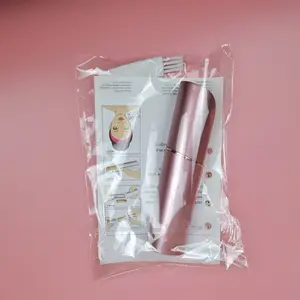 Epilator lipstik listrik Mini untuk wanita, alat cukur alis elektrik dapat diisi ulang baterai 2023